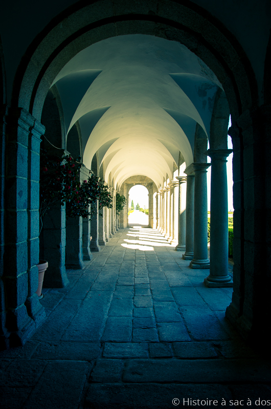 Pasillo del monasterio del Escorial