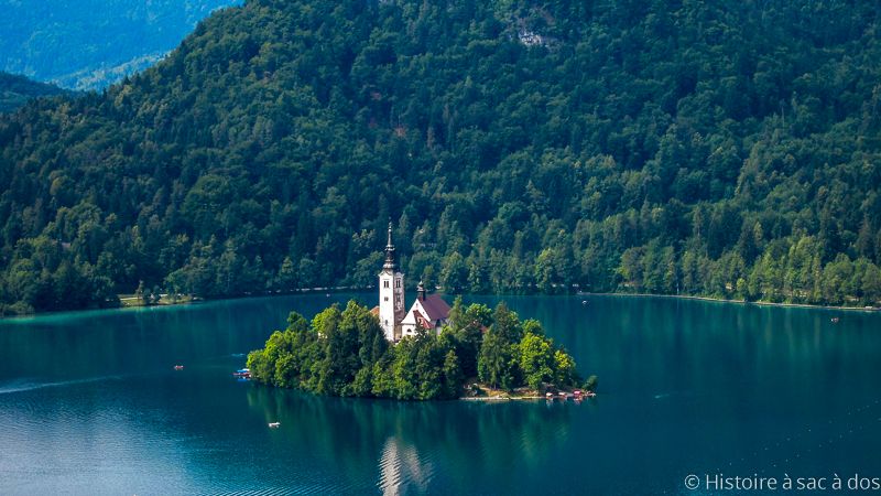 Île du lac de Bled