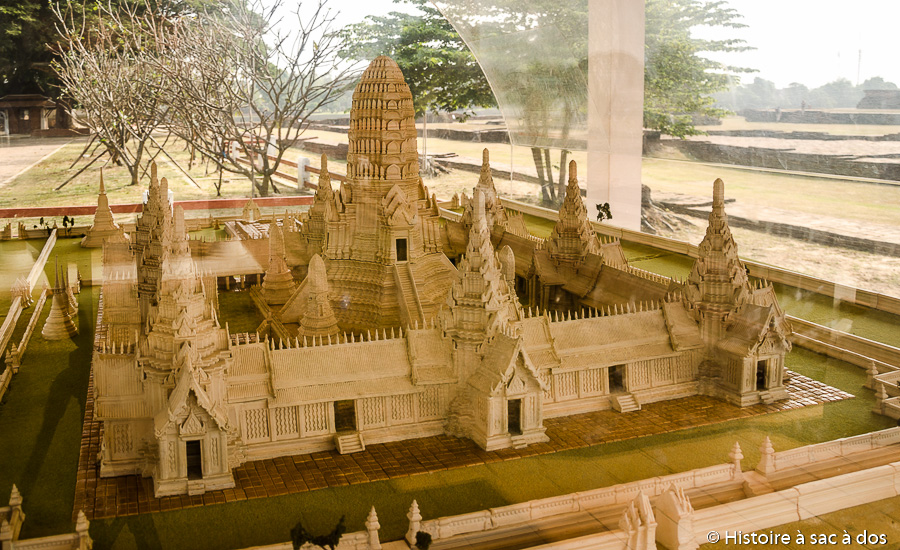 Maquette du Wat Chaiwatthanaram