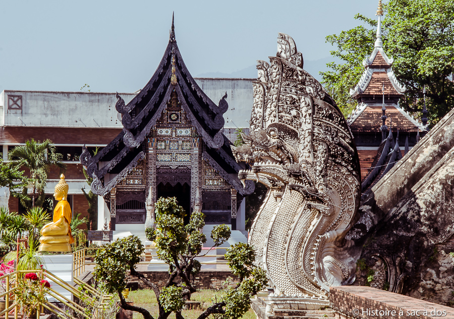 Wat Chedi Luang en Chiang Mai.
