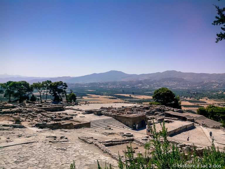 Palais de Phaistos en Crète