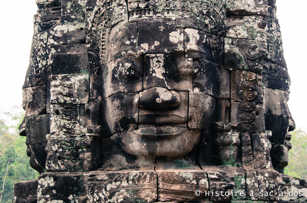 Tours à quatre visages du temple Bayon - Angkor Thom - Jayavarma VII