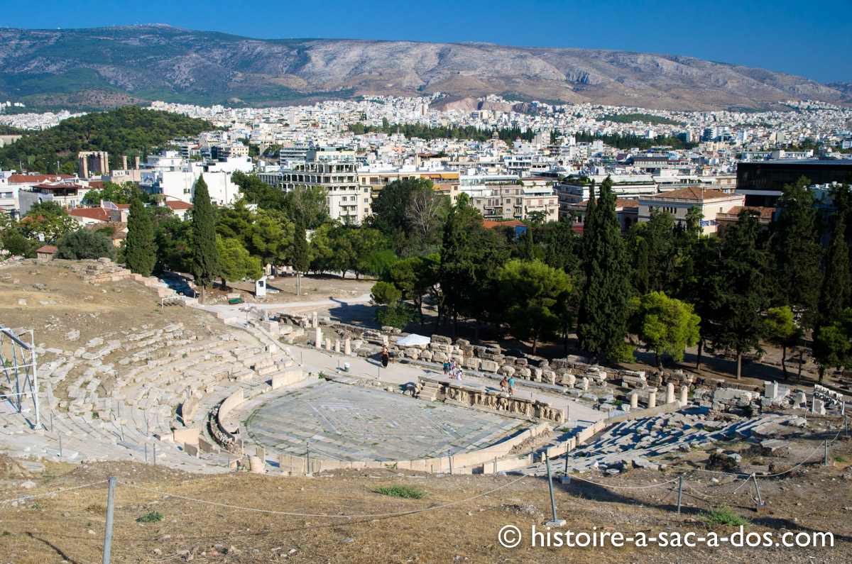 Théâtre de Dionysos - L'Acropole - Athènes
