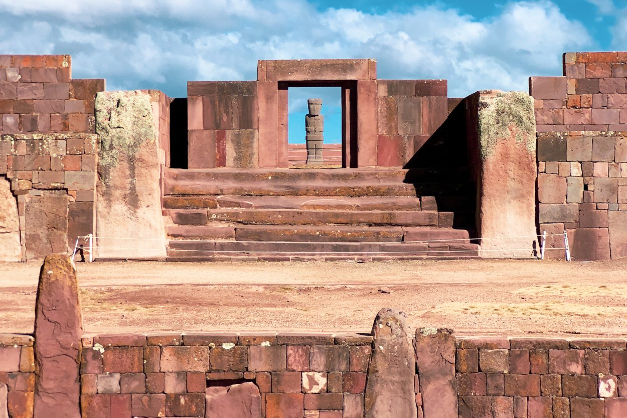 Site archéologique de Tiwanaku, Bolivie