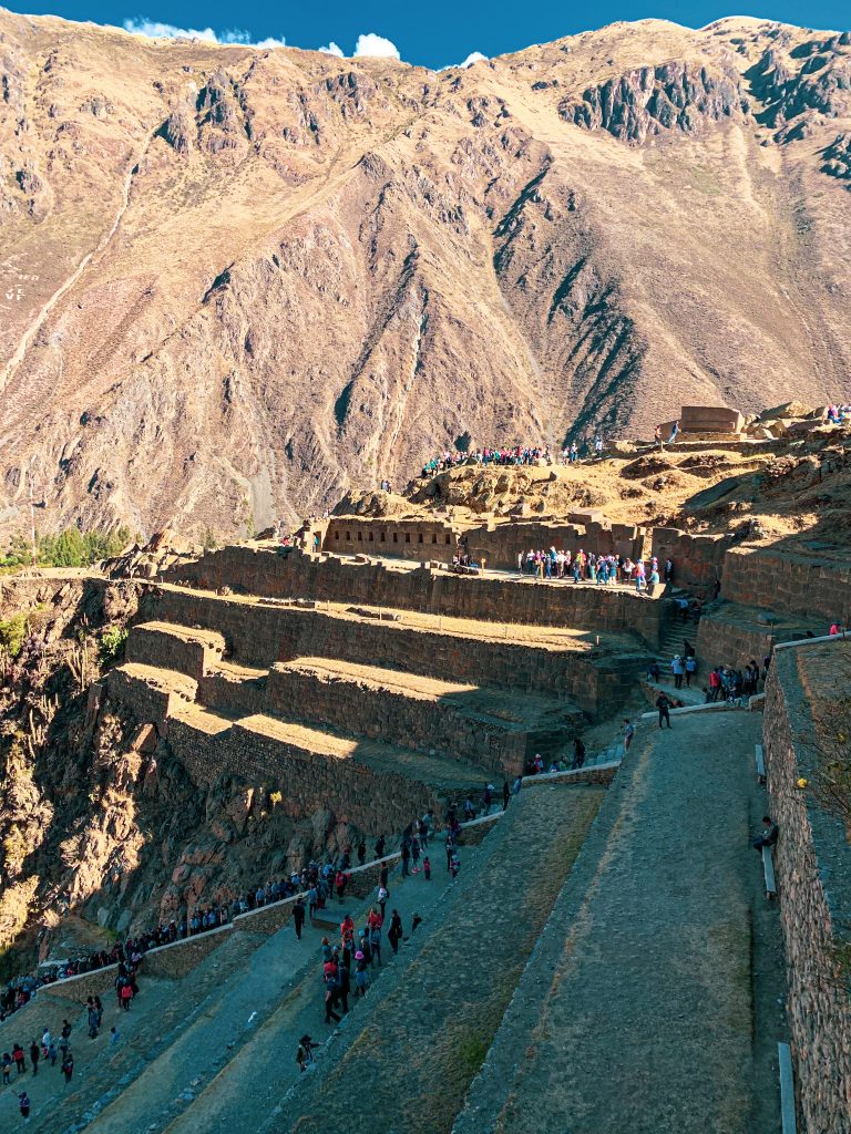 Fortaleza de Ollantaytambo, bastión de la resistencia Inca. 