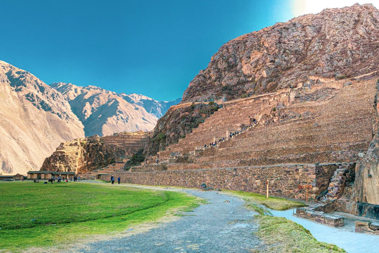 Ollantaytambo, site archéologique inca. Pérou